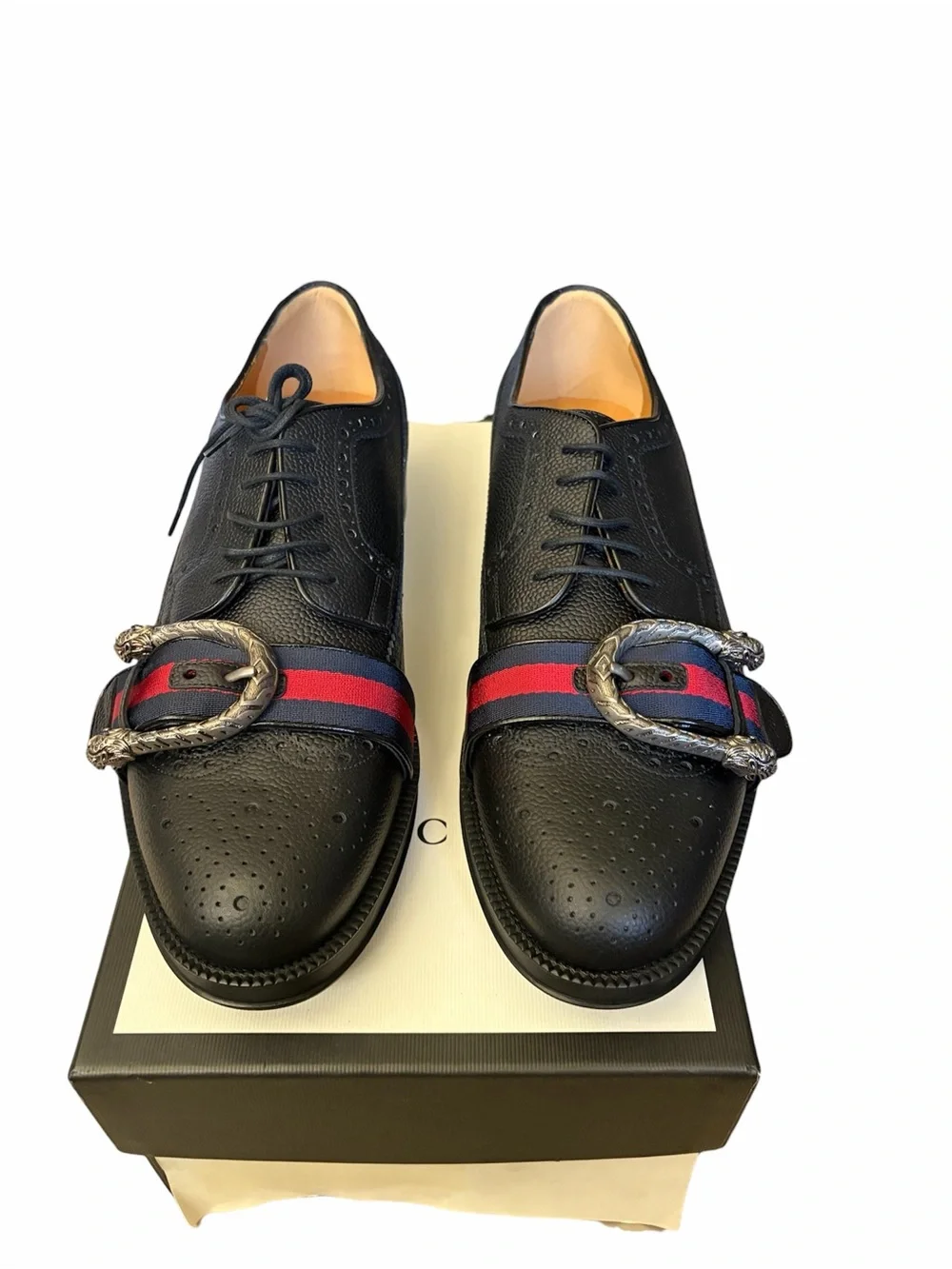 Gucci black leather